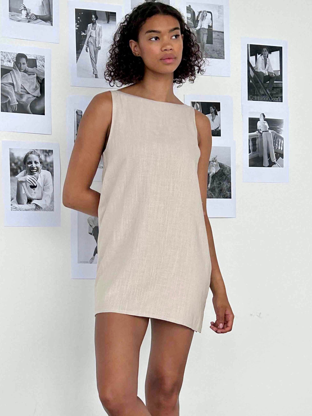 Hailey Linen Dress